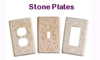 STONE SWITCH PLATES